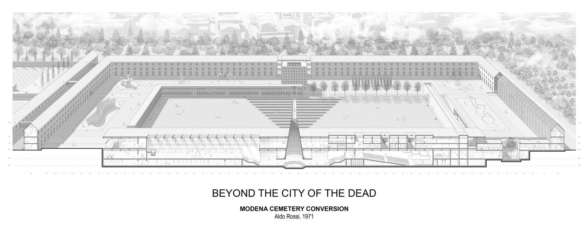 Beyond the City of the Dead: Adaptive Reuse Architecture at Aldo Rossi’s Modena Cemetery