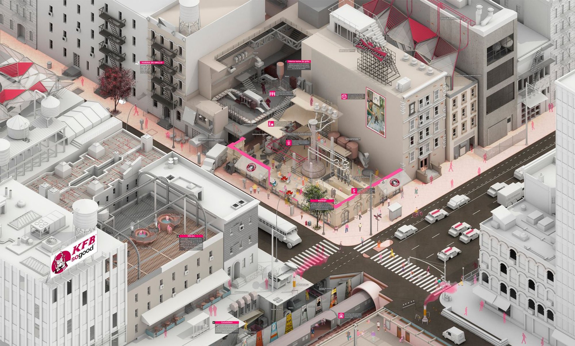 Entomomaniac: Architecture That Farms Insects Inside the City Block