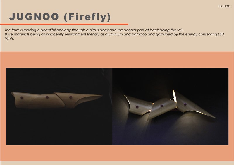 Activated form – Mechanical segments open to reveal light, transforming form through motion.