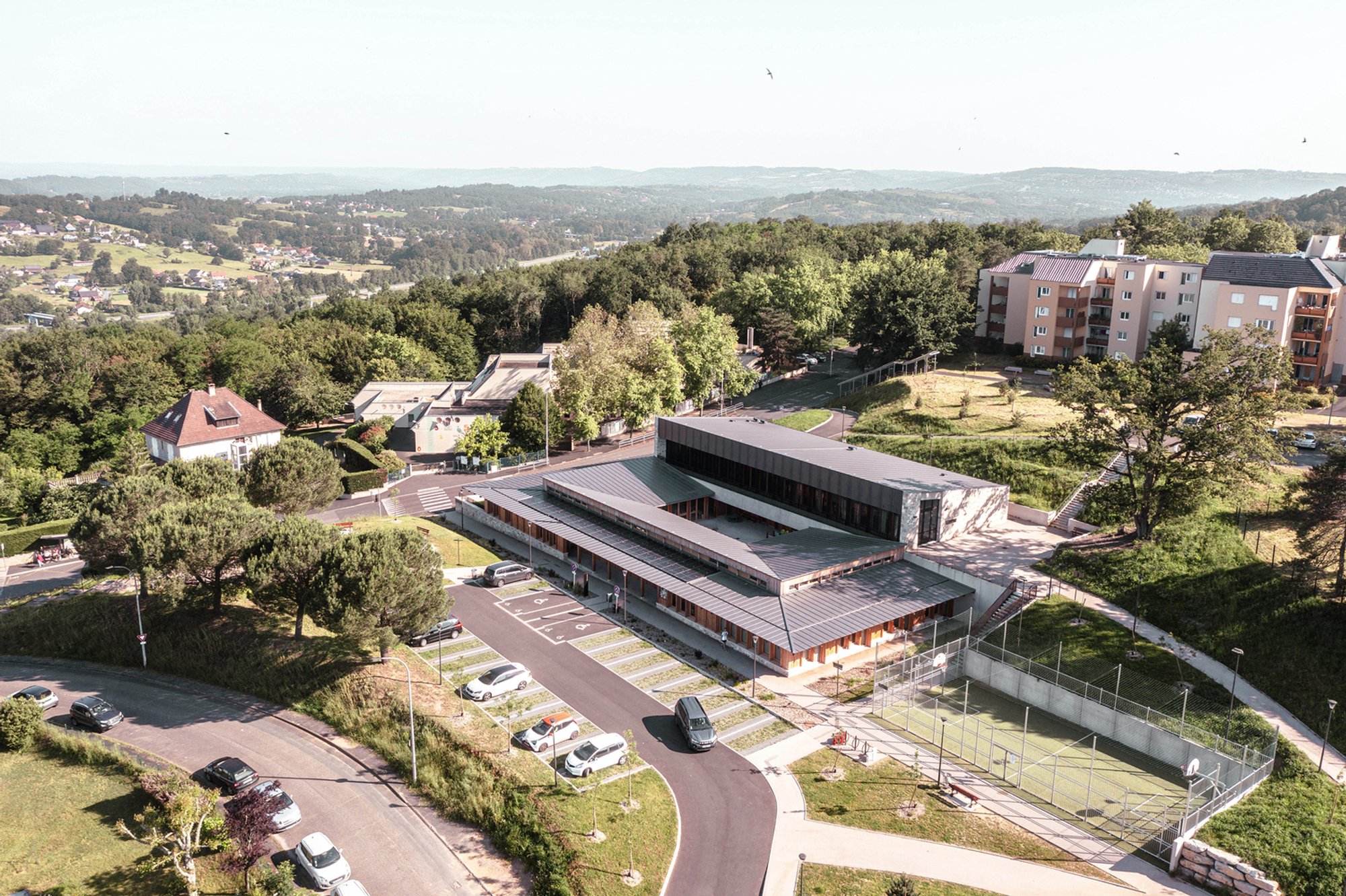 Claude Michelet Multi-Purpose Space by Faye Architectes & Associés: A Community-Centered Cultural Hub in Brive-la-Gaillarde