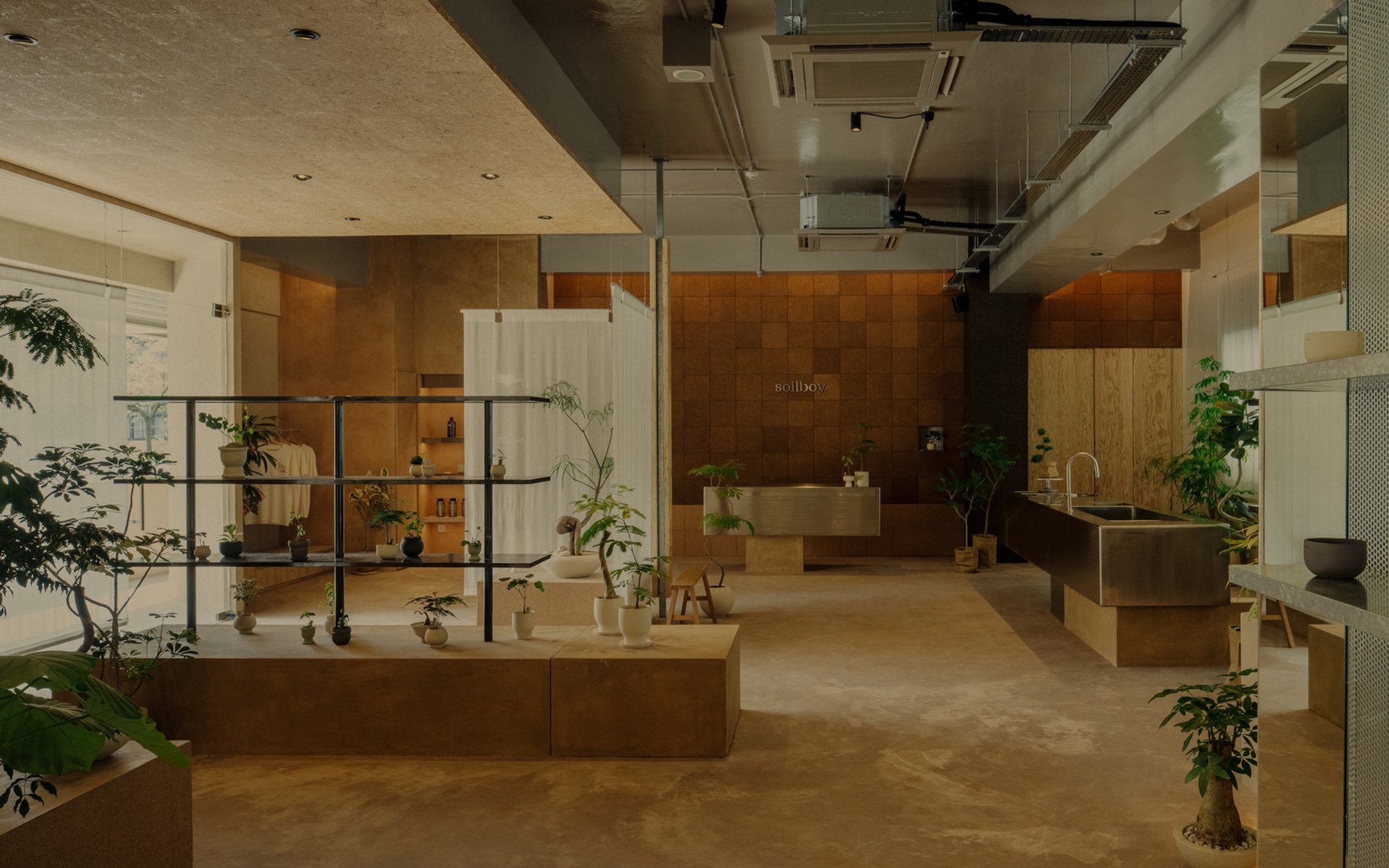 Soilboy Flagship Store in Singapore by SILO: A Botanical Retail Experience