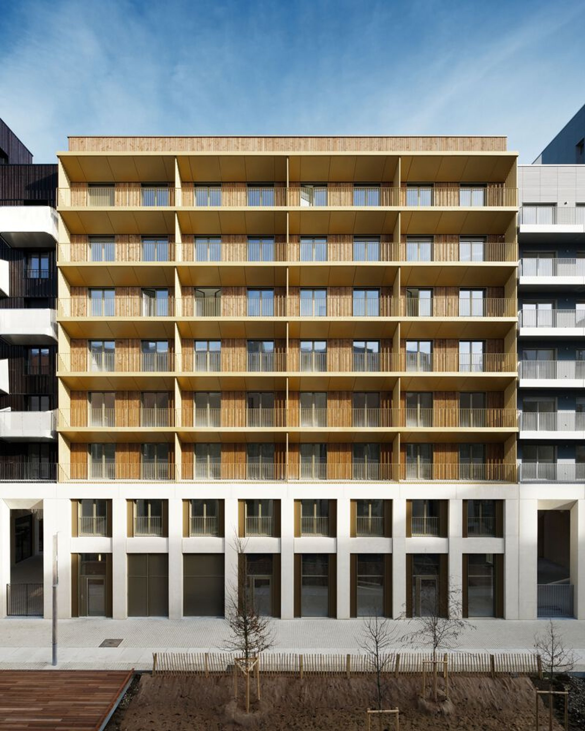 Olympic Village Housing by Lina Ghotmeh Architecture – Sustainable Urban Living Inspired by Athletic Movement