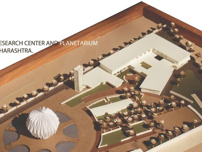 Geological Research Centre and Planetarium Architecture at Lonar Crater