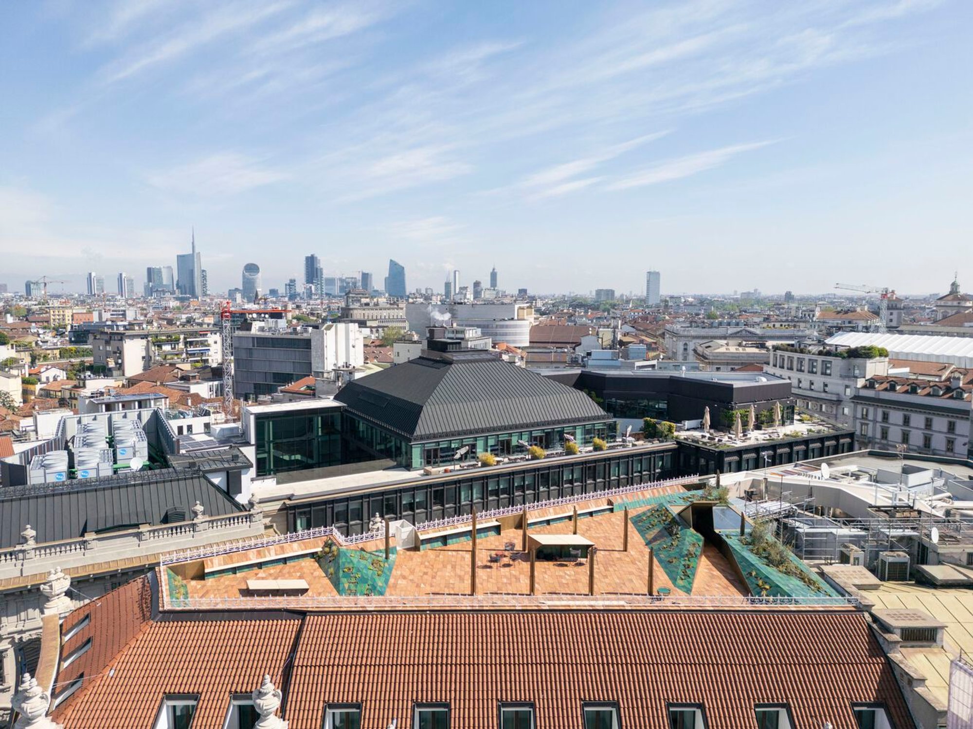 Terrazza Biandrà Elevated Plaza by Park Associati – Milan’s Iconic Rooftop Transformation