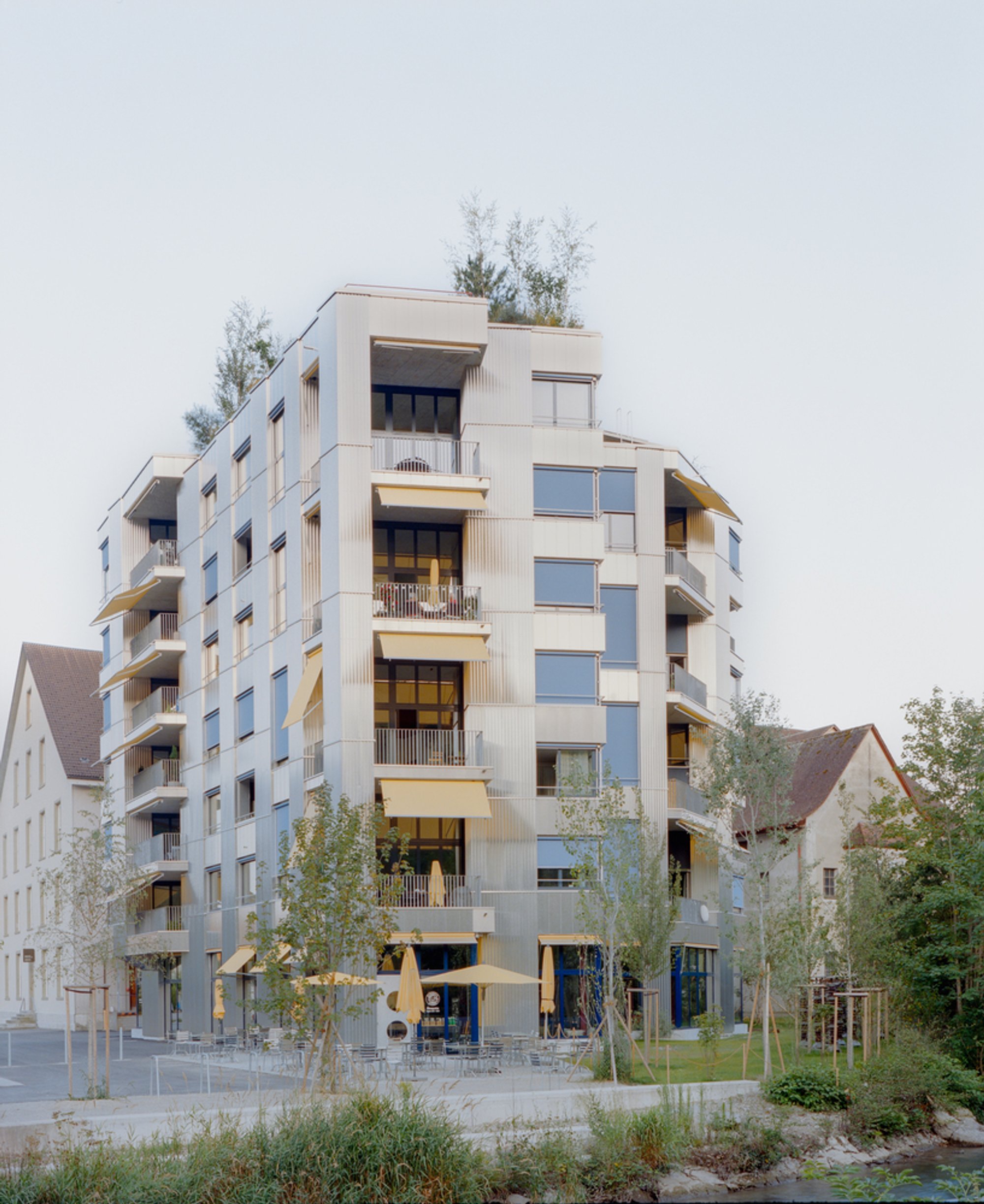 Turbinenhaus by Atelier NU – A Reflective Residential Landmark Bridging Industrial Heritage and Contemporary Living