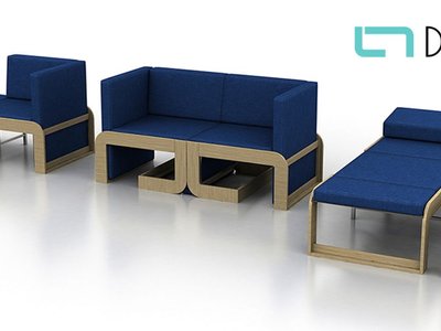 Dimension: Modular Sofa Bed For Compact Living