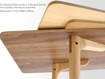 Stacked Coffee Table