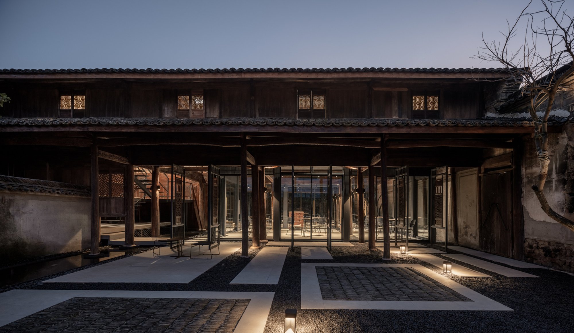 Tea OZ by Ao.ArchLab: Restoring a Century-Old Jiangnan Residence into a Contemporary Teahouse