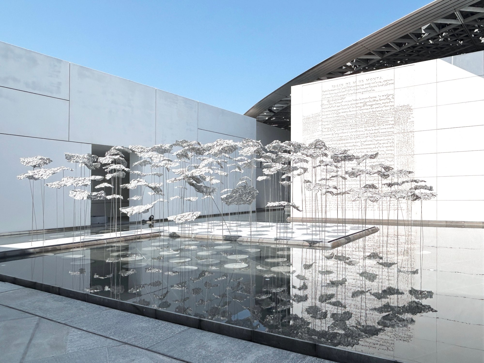 Choreography of a Cloud, Dancing Shadows: An Ephemeral Pavilion at the Louvre Abu Dhabi