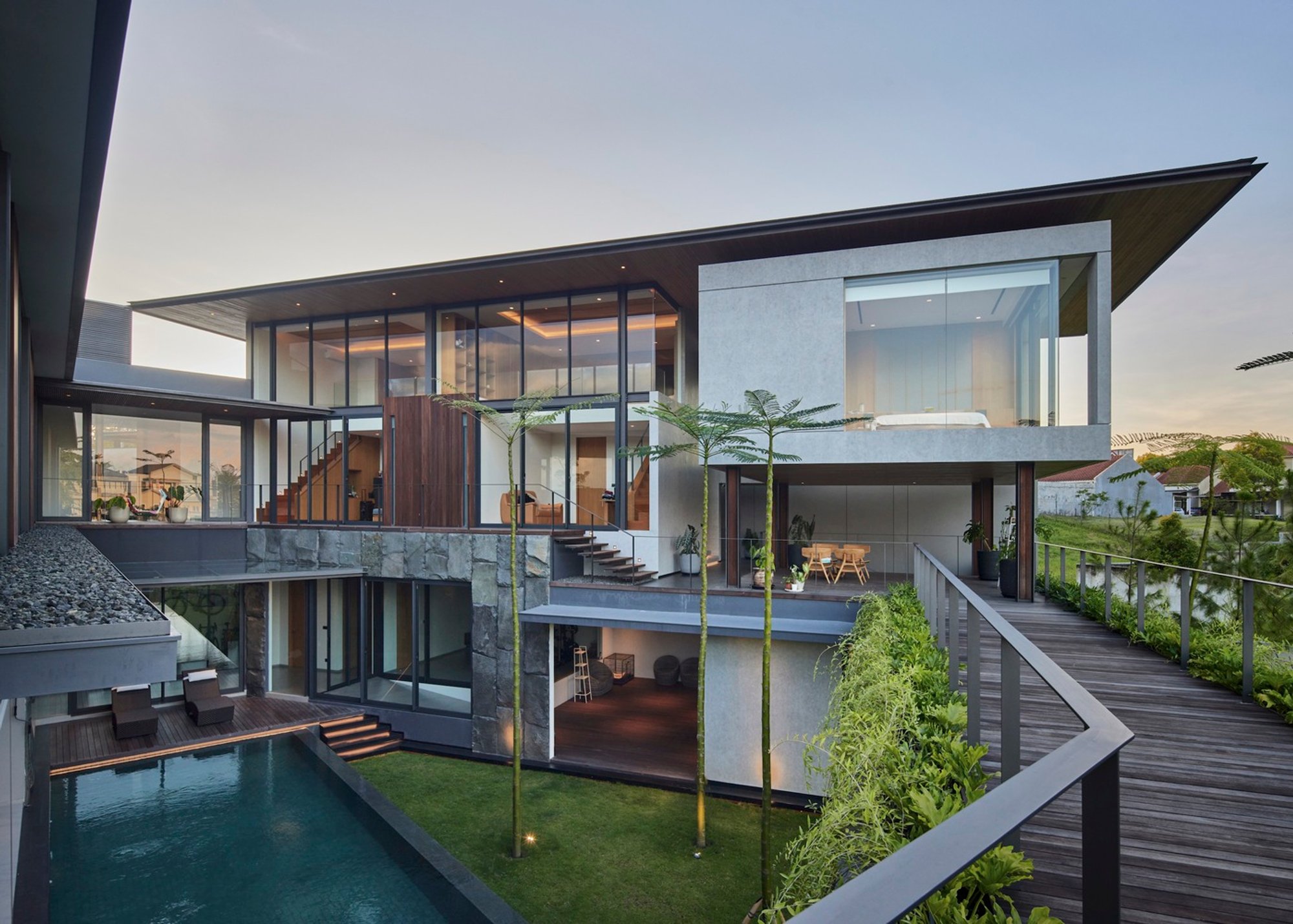 ETC 2.0 House by Rakta Studio – Modern Tropical Luxury in Padalarang, Indonesia