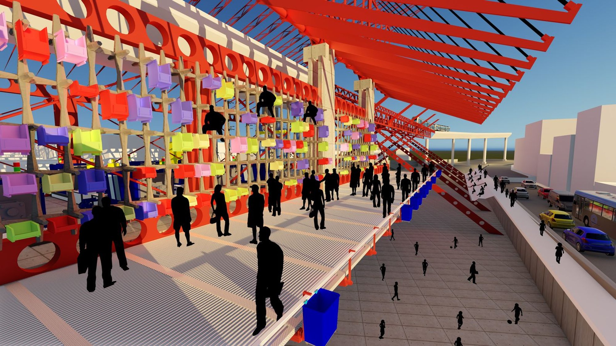 The Stitch – Industrial + Public Hybrid Architecture