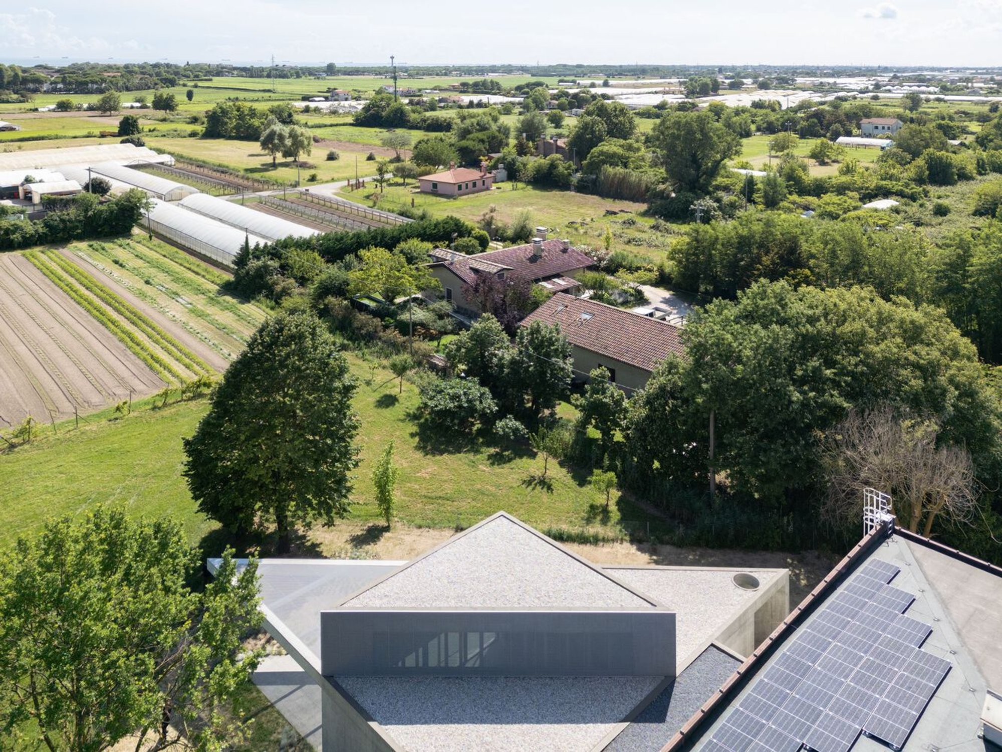 Triangular Pavilion by Enrico Dusi Studio, Cavallino-Treporti