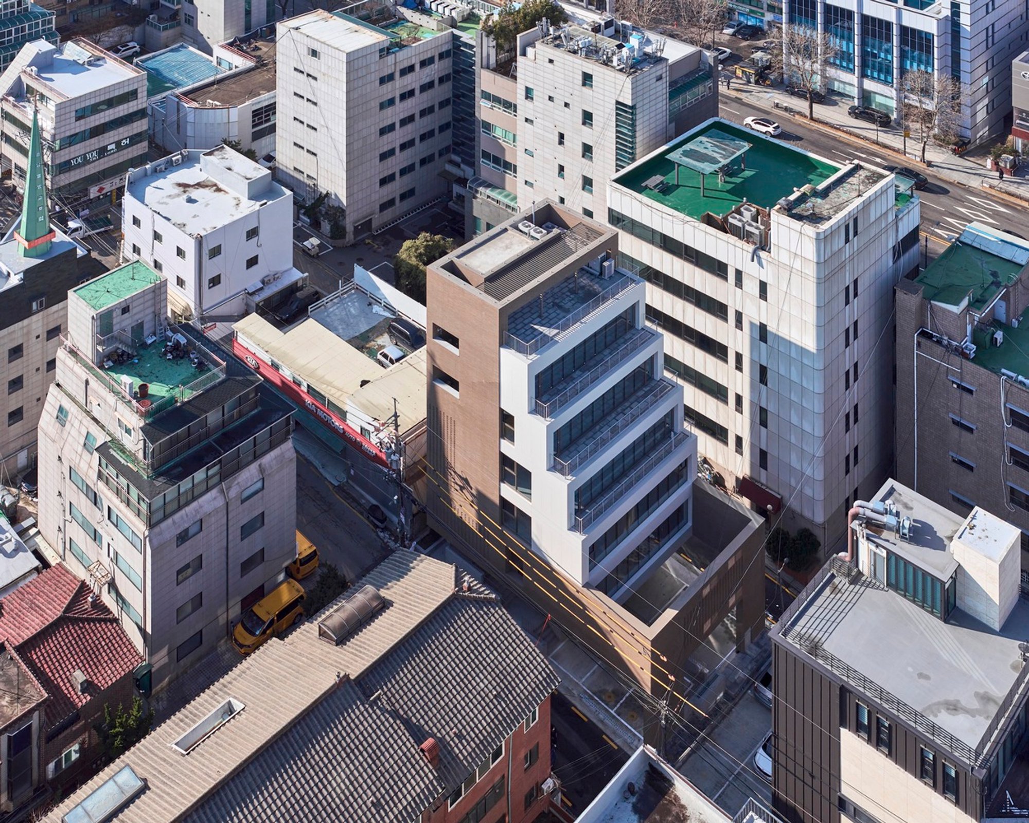 Seocho Staircase Neighborhood Living Facilities by mlnp architects