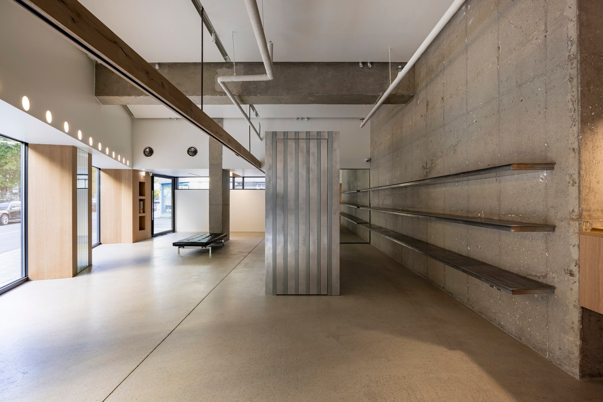 Facade Pattern Store by Workment – Minimalist Retail Design Emphasizing Timeless Clothing