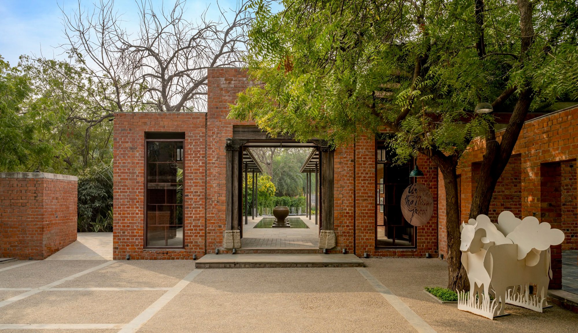 Under The Neem Tree Restaurant by Hiren Patel Architects: A Contemporary Oasis in Ahmedabad