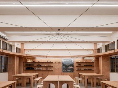 317studio Turns an 87 m² Classroom into a Forest Clearing for Scouts in New Taipei City