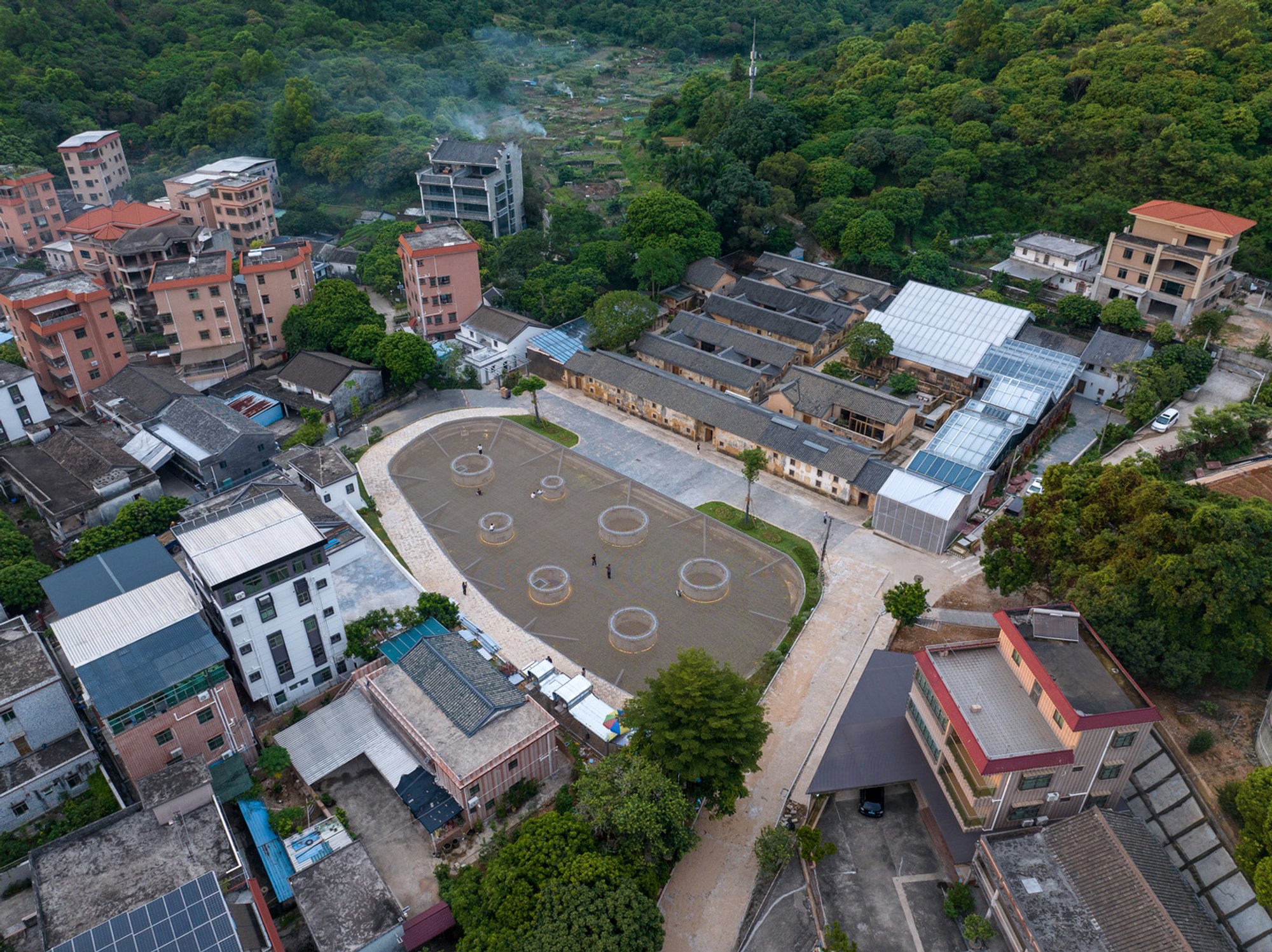 Soft Square in Changshou Village: A Cultural and Architectural Innovation by ZXD Architects