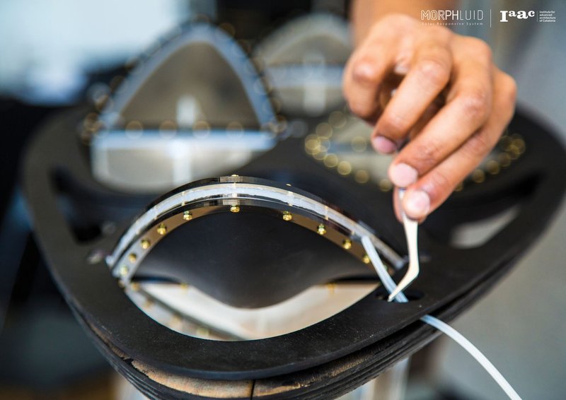 Manual calibration of liquid channels within the responsive panel system.