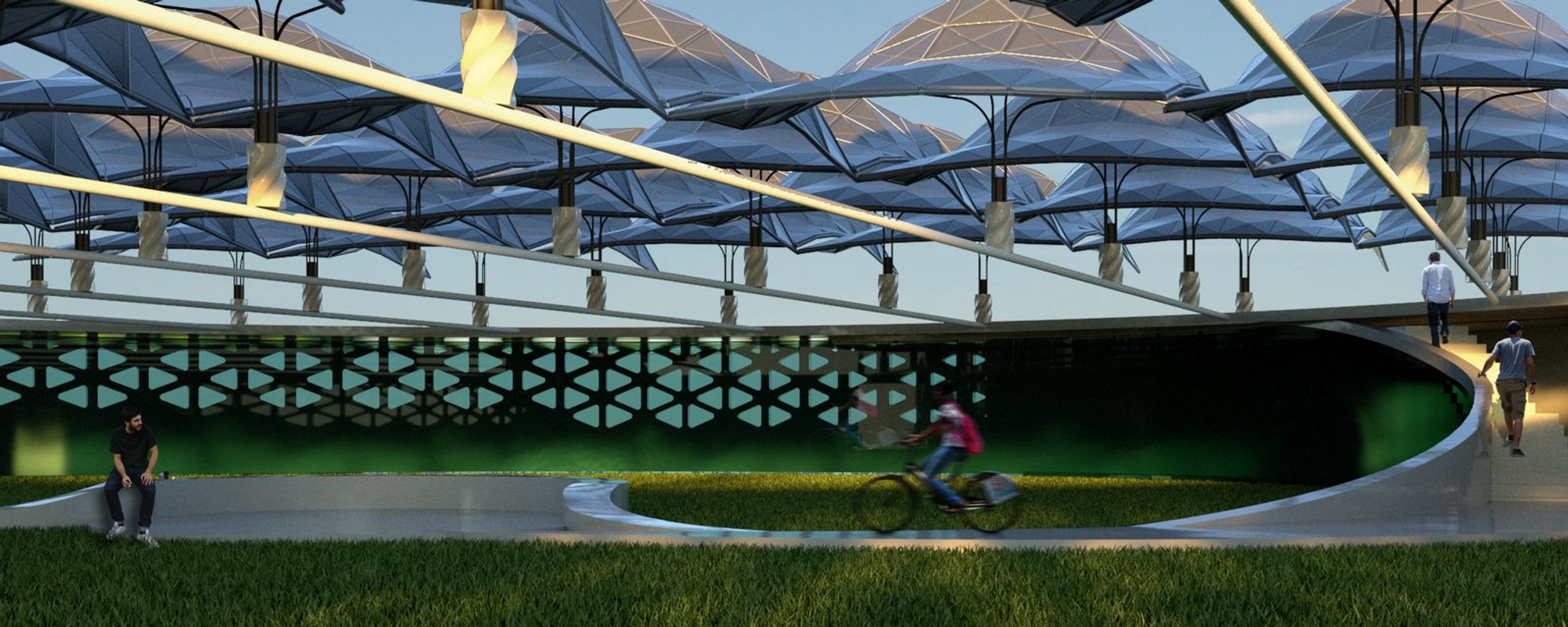 A Park in the Shade: Climate Responsive Architecture for an Industrial Village in Palakkad