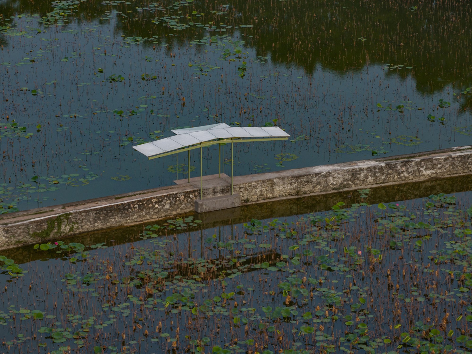 A Gentle Turn in the Landscape: La Patella Pavilion in Guangzhou