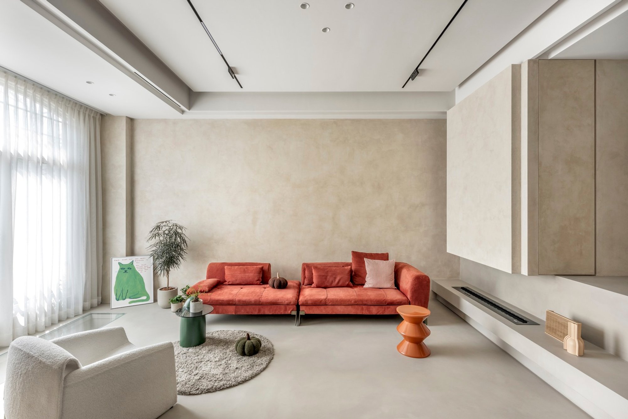 House LU by KC Design Studio: Contemporary Townhouse Design in Hsinchu, Taiwan