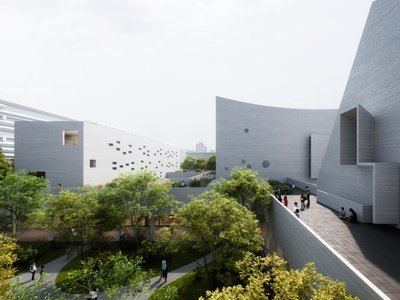 OPEN Unveils Stunning Design for Suzhou's Shanfeng Academy Building