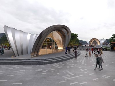 Zaha Hadid Architects to Build New Dnipro Metro Stations: Construction Underway