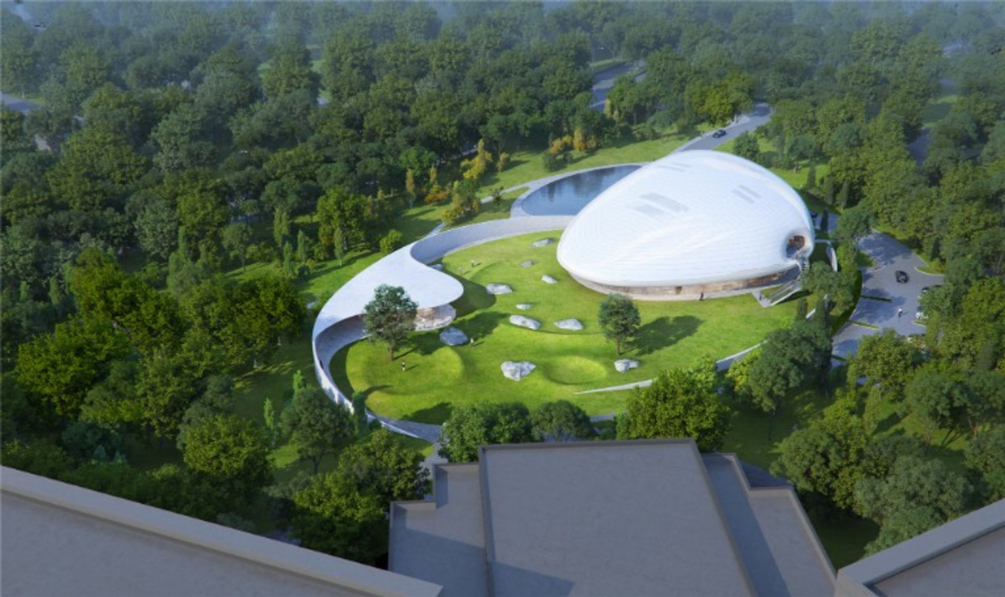 MAD Architects Reveals Futuristic Design for Aranya Cloud Center