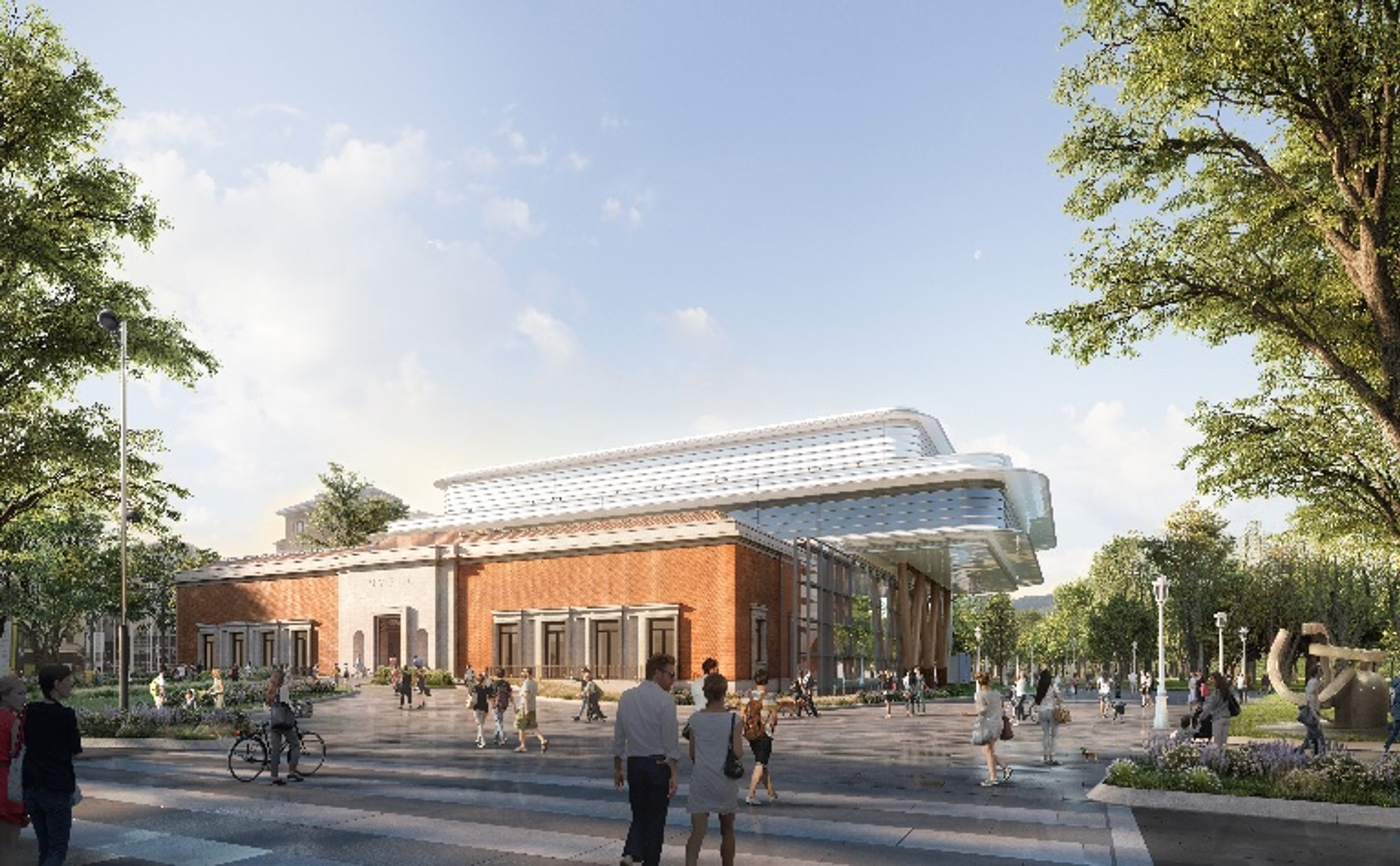 Bilbao Fine Arts Museum by Foster + Partners