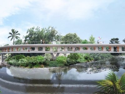 OMA Unveils Stunning Design for Jojutla Bridge, Redefining Infrastructure in Mexico