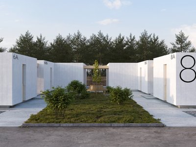 Kyiv's balbek bureau develops modular town system to support refugees in Ukraine