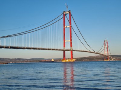 The World's Longest Suspension Bridge Now Open for Traffic: A New Marvel of Engineering!