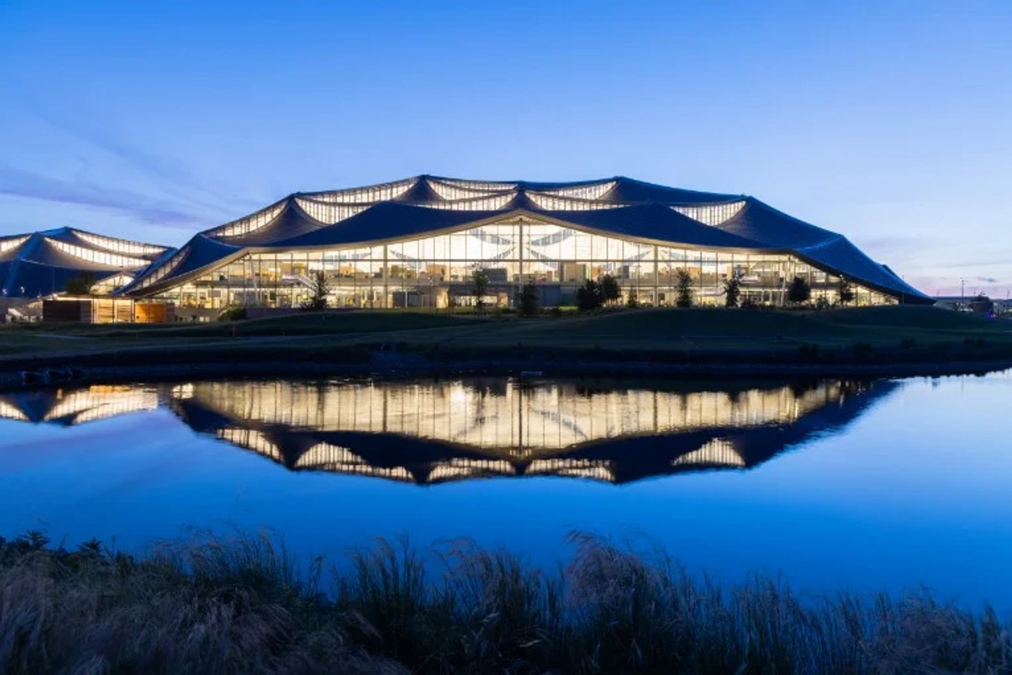 Google unveils an innovative new campus in Silicon Valley designed by BIG and Heatherwick Studio