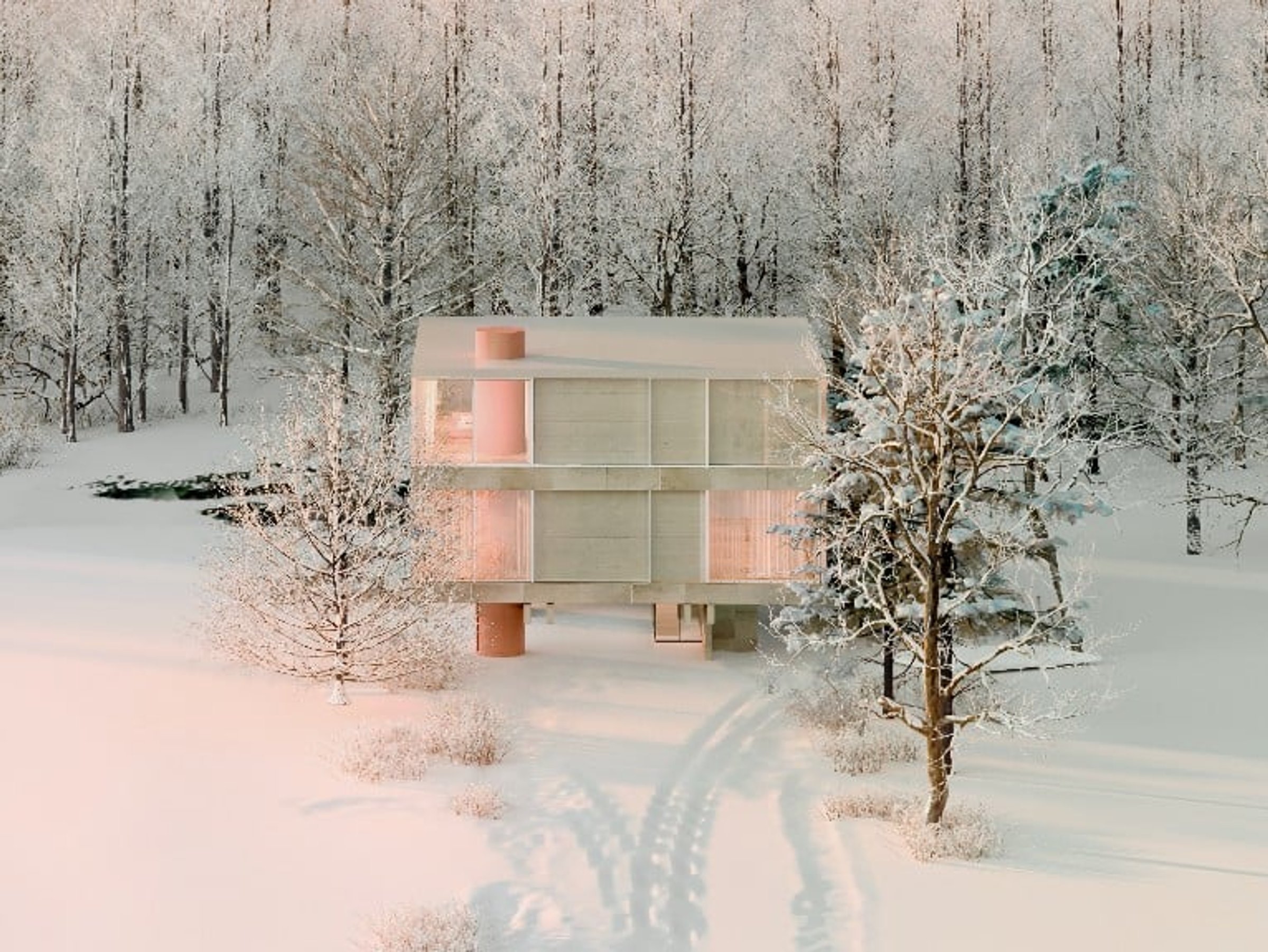 Winter House: Your Ultimate Winter Getaway in the Metaverse!