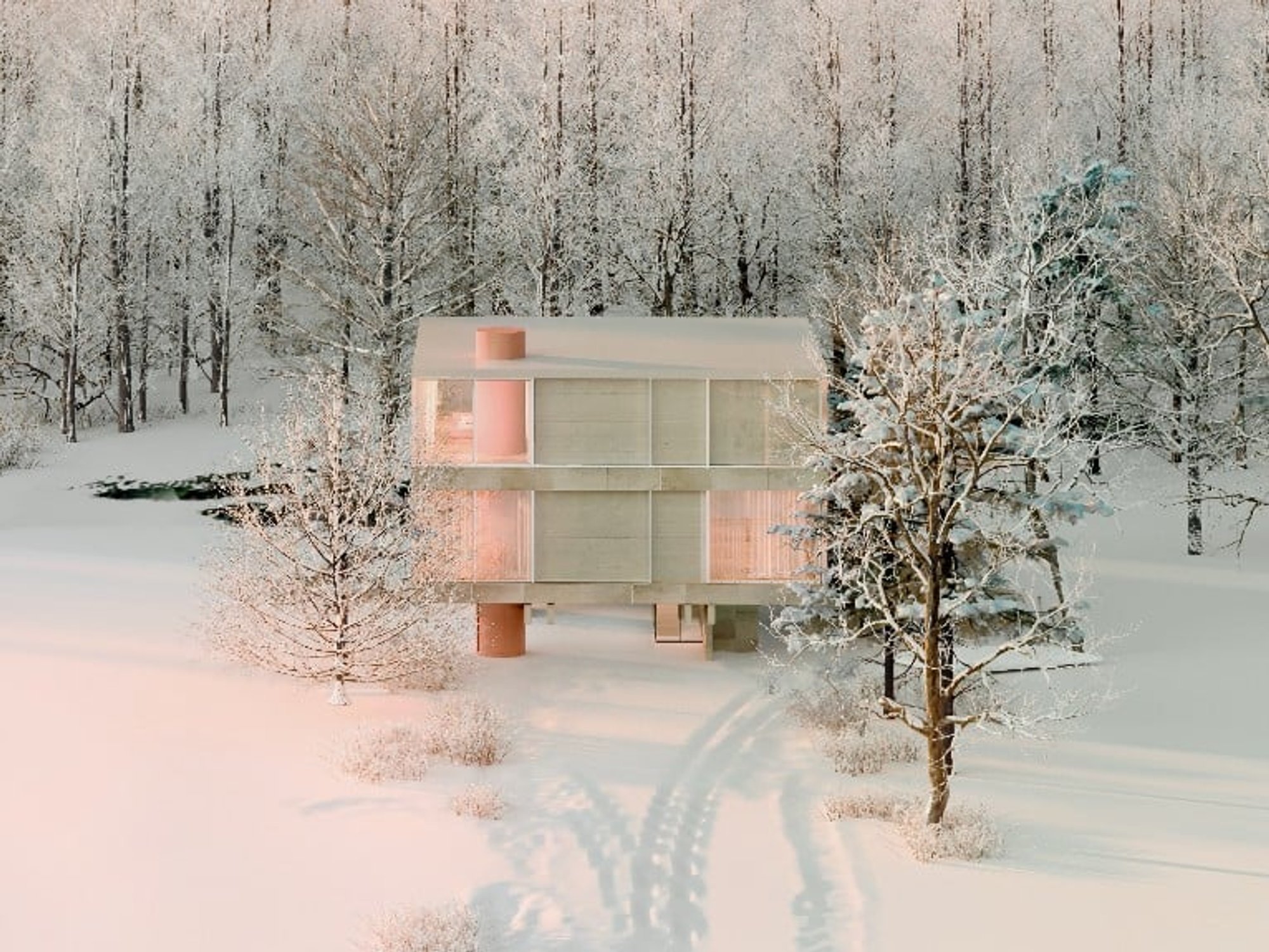 Winter House: Your Ultimate Winter Getaway in the Metaverse!