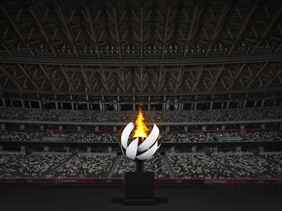 Nendo's Stunning Tokyo 2020 Olympic Cauldron Shines as a Hydrogen-Powered Sun