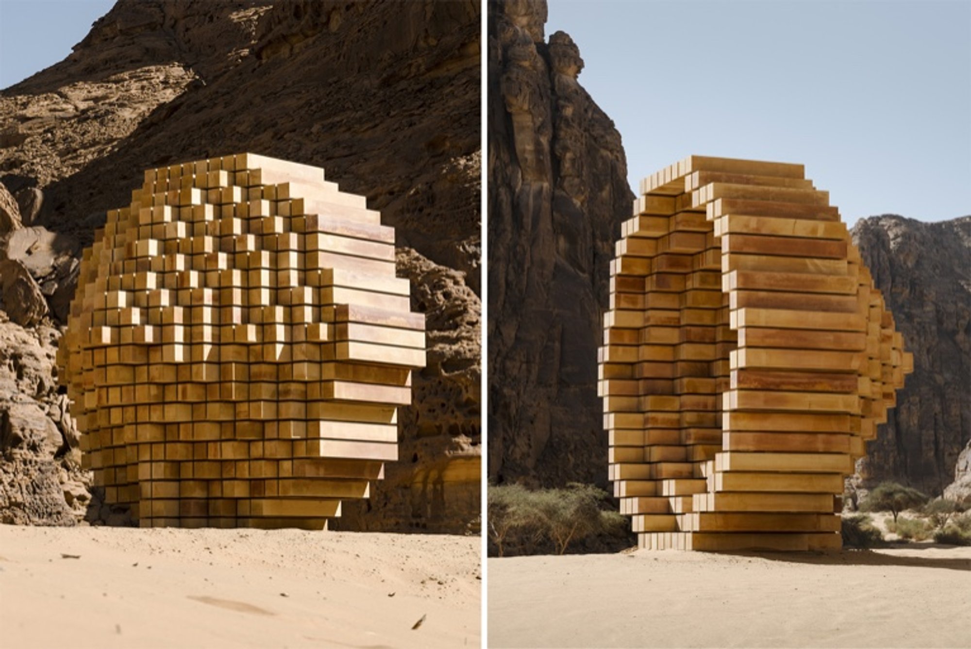 Experience the Illusion of Sarab at Desert X AlUla - Where Mirage and Oasis Meet