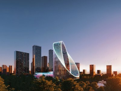 Discover Oppo's Mind-Blowing O-Tower: The Futuristic Infinity Loop That Will Redefine the Skyline of Hangzhou!