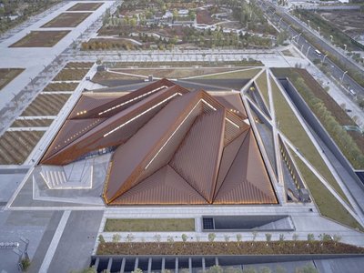 New Datong Art Museum by Foster + Partners is now open for art enthusiasts!
