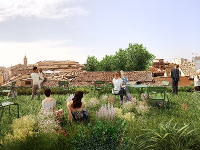 Revolutionary Origami-inspired Kinetic Roof by CRA and Italo Rota Enhances 18th-Century Italian Landmark Restoration