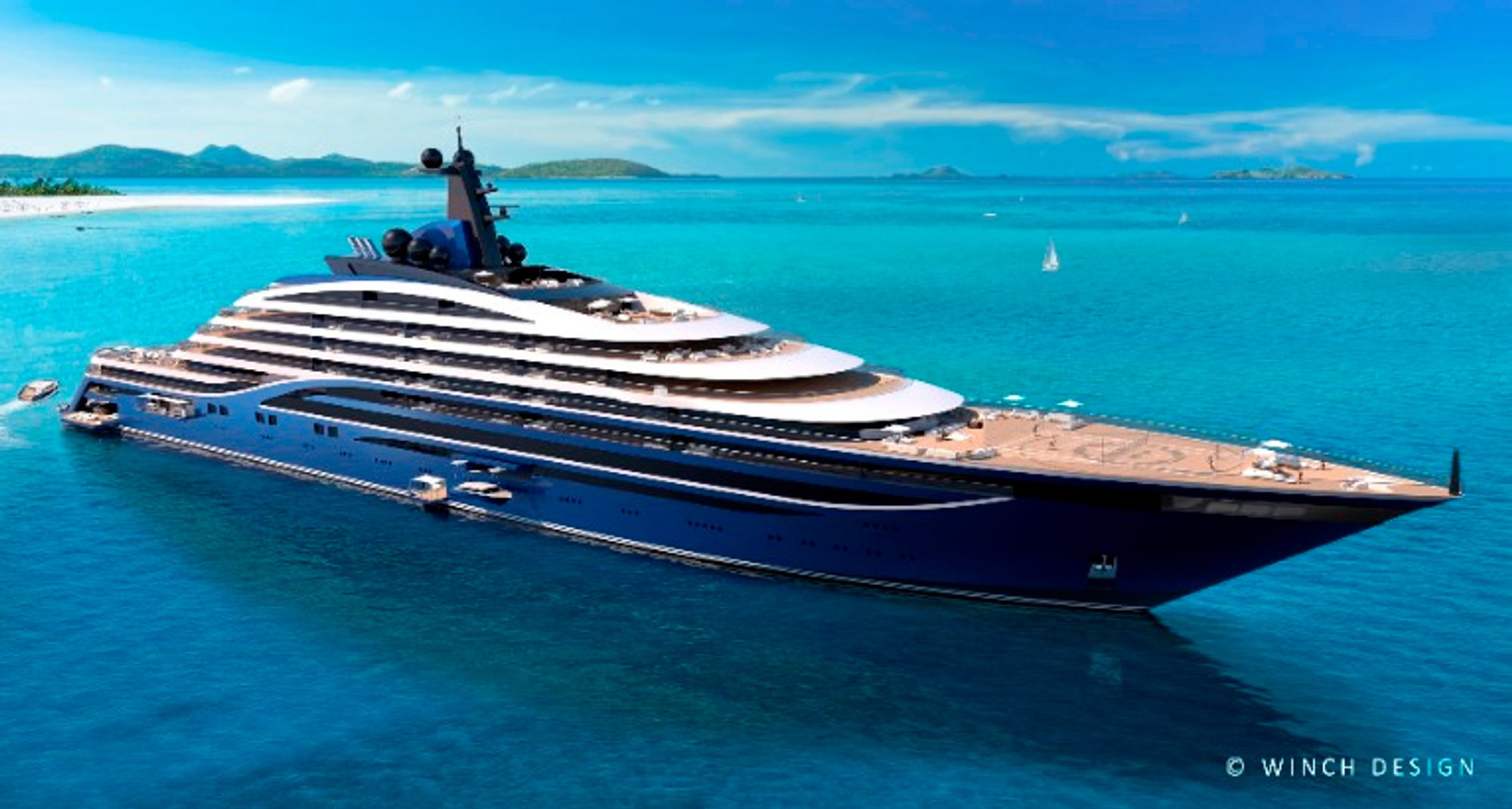 The World's Biggest Superyacht Revealed: A Floating Palace of Luxury and Innovation