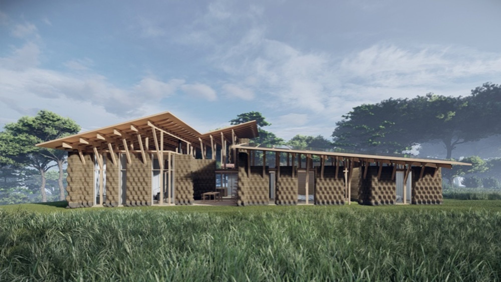 IAAC pioneers sustainable construction with Spain's first 3D printed earth building, TOVA