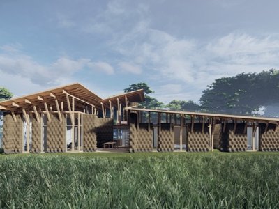 IAAC pioneers sustainable construction with Spain's first 3D printed earth building, TOVA