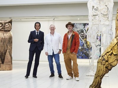 Collaboration of Thomas Houseago, Brad Pitt, and Nick Cave: Exploring Their Joint Venture