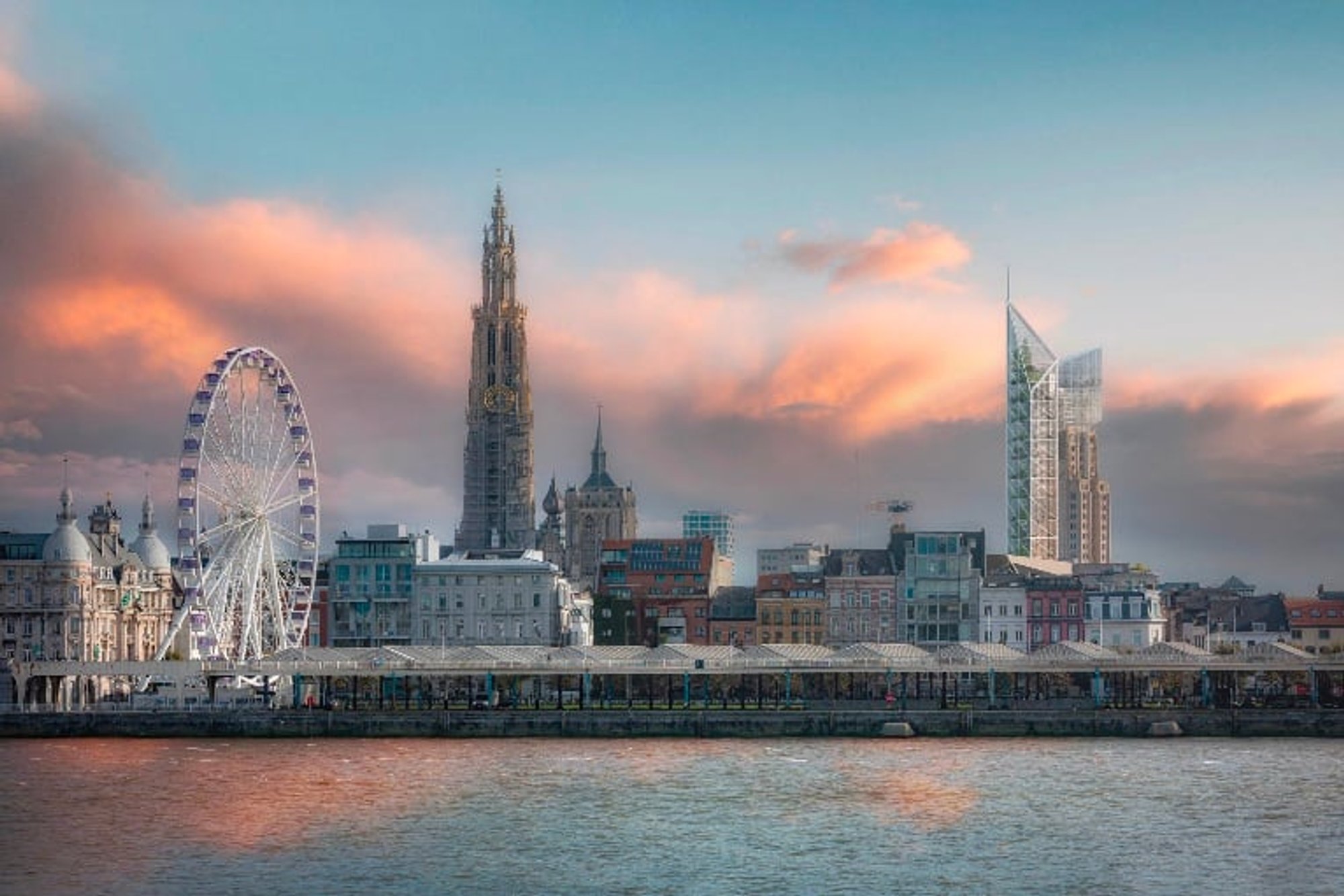 Renovation of Antwerp's Iconic Boerentoren Tower
