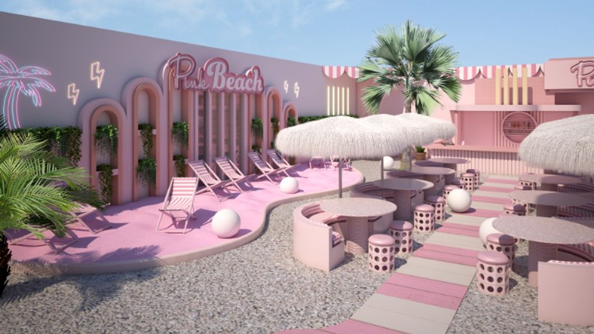 A Pink Paradise: Amsterdam Welcomes a Stunningly Instagrammable Oasis