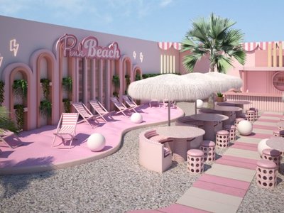 A Pink Paradise: Amsterdam Welcomes a Stunningly Instagrammable Oasis