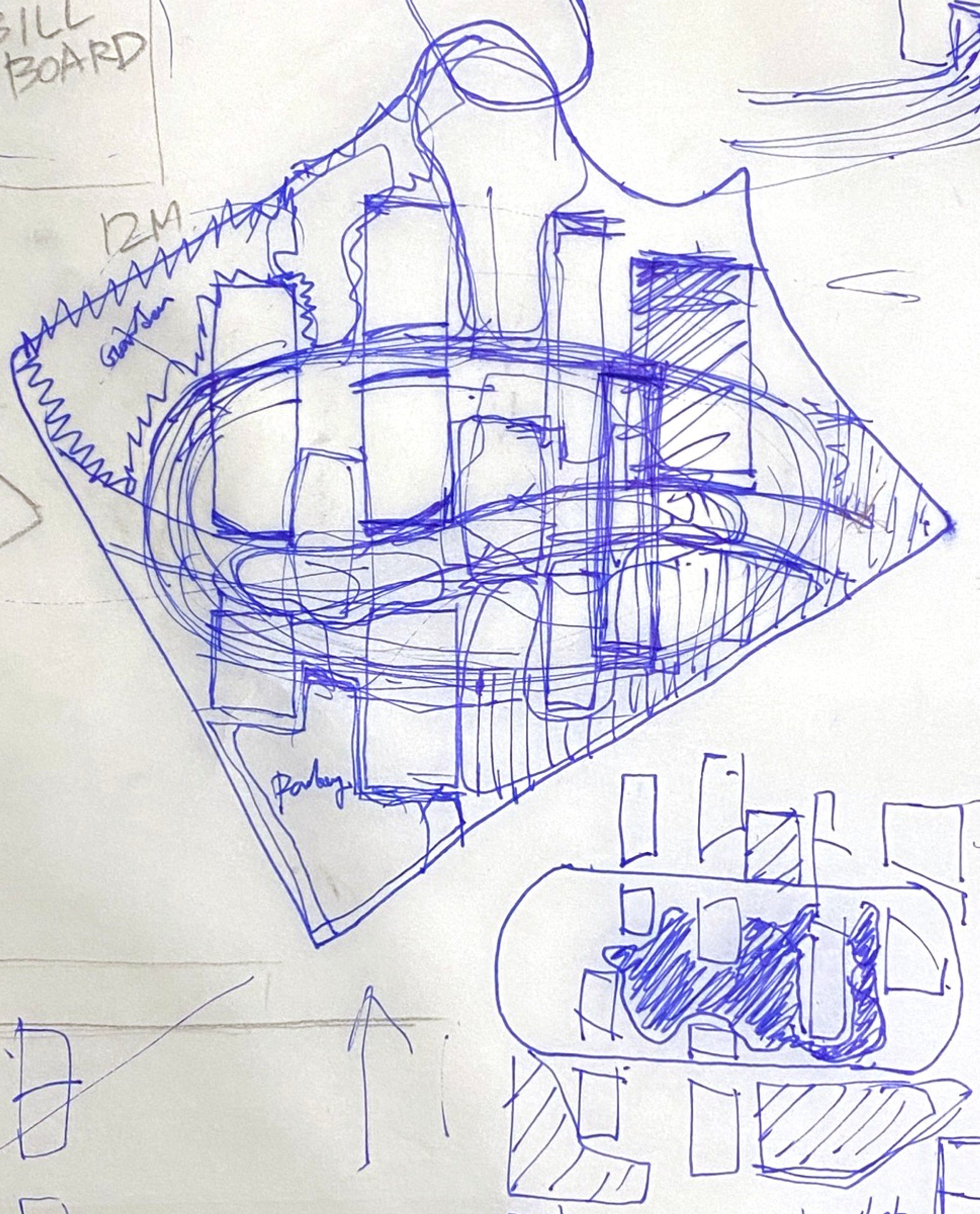 TDS(Tavolozza di Spazi); A Complex of workspace, running track and gathering