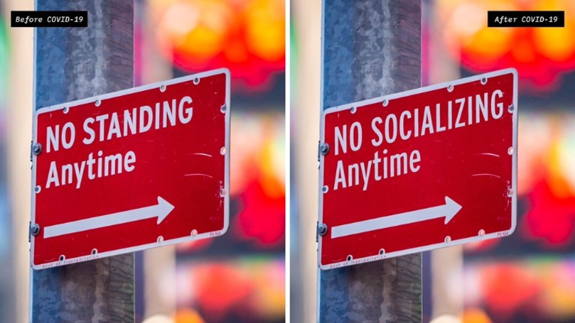 Revolutionary Street Signs Unveiled in NYC to Keep You Safe During Socially Distant Times - A Love Letter to the City That Never Sleeps!