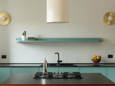 Revamped Turin Apartment Boasts Fluid Layout and Abundant Natural Light.